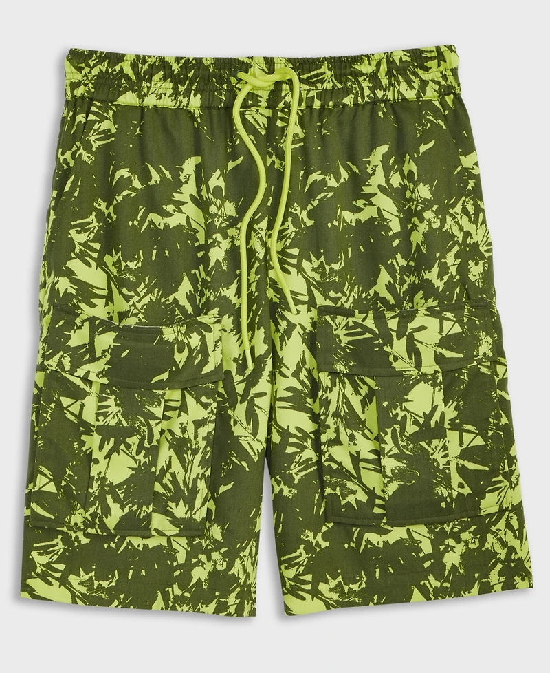 Mode of One Men's Abstracted Floral Regular-Fit Printed Bomber Jacket, Macy's Exclusive