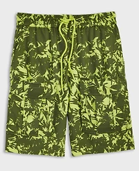 Mode of One Men's Abstracted Floral Regular-Fit Printed Bomber Jacket, Macy's Exclusive