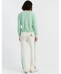 Chinti & Parker Women's Cotton Peanuts Racquet Club Sweater