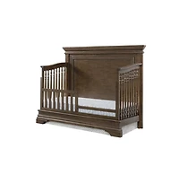 Westwood Design Olivia Traditional Wood Toddler Guard Rail in Rosewood Brown