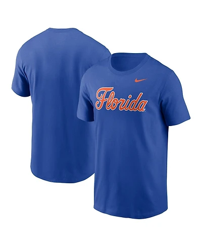 Nike Men's Royal Florida Gators Baseball Wordmark T-Shirt