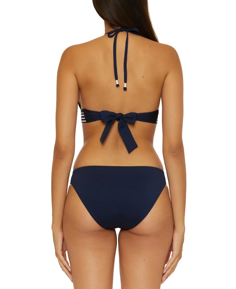 Trina Turk Women's Monaco Pleated Bikini Bottoms