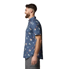 Columbia Men's Rapid Rivers Printed Short Sleeve Shirt