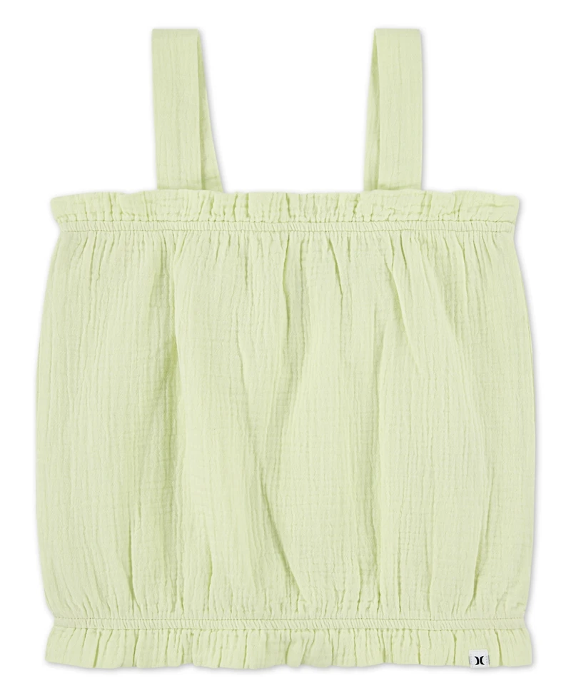 Hurley Big Girls Gauze Tank Top