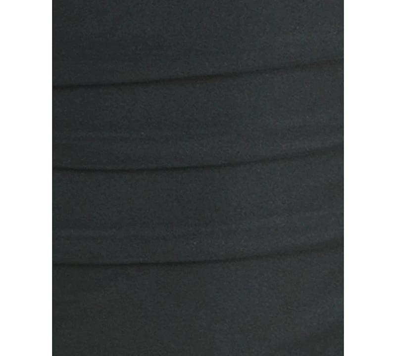 Crystal Doll Juniors' Bandeau Ruched Jersey Bodycon Dress