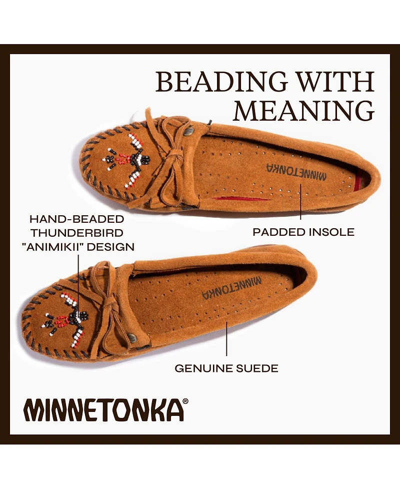Minnetonka Women's Thunderbird "Animikii" Moccasins