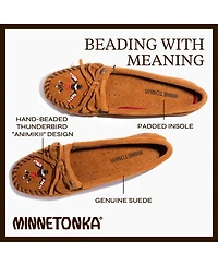 Minnetonka Women's Thunderbird "Animikii" Moccasins