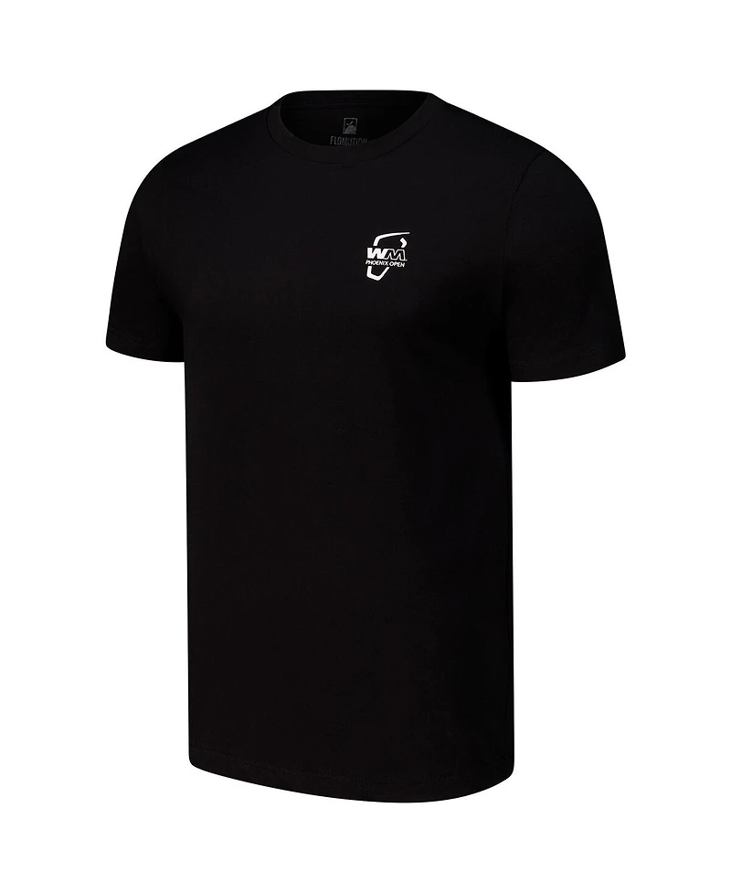 Flomotion Men's and Women's Black Wm Phoenix Open Arizona Runner T-Shirt