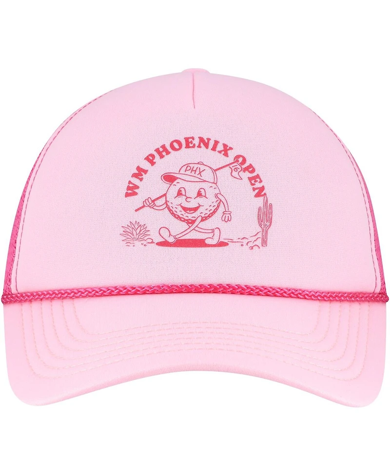 Ahead Men's and Women's Pink Wm Phoenix Open Pipeline Rope Adjustable Hat