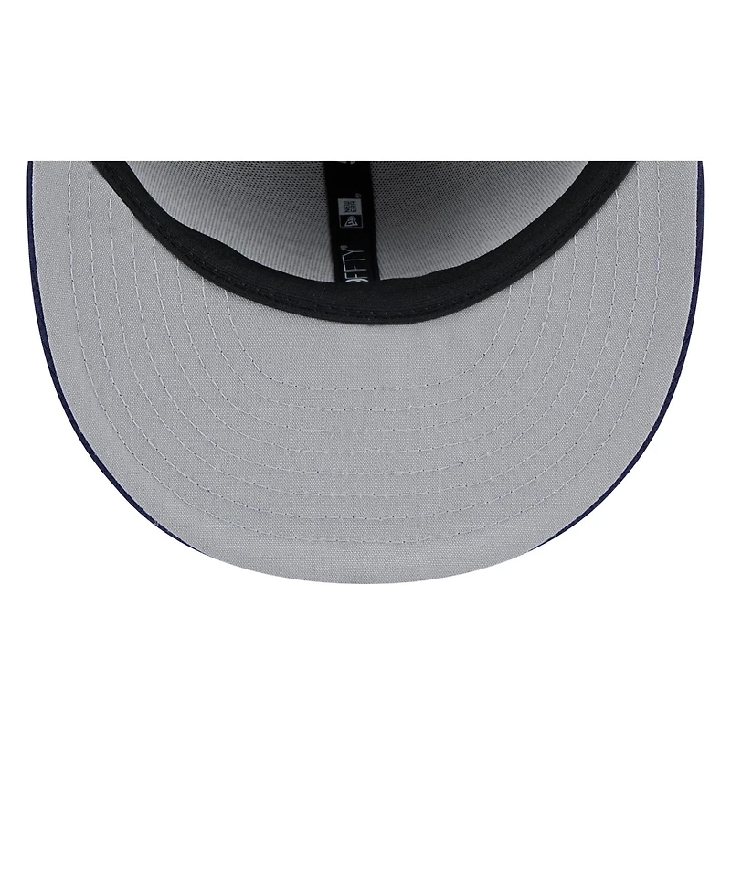 New Era Men's Gray/Navy Tampa Bay Rays 2025 Batting Practice 59FIFTY Fitted Hat