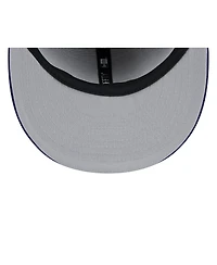 New Era Men's Gray/Navy Tampa Bay Rays 2025 Batting Practice 59FIFTY Fitted Hat
