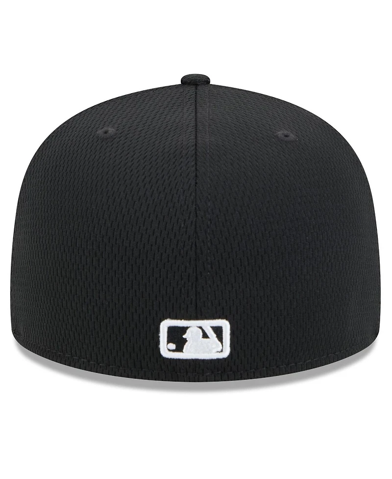 New Era Men's Black New York Yankees 2025 Mlb Clubhouse 59FIFTY Fitted Hat