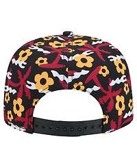 New Era Men's Black Arizona Cardinals Wakey Wakey Golfer Snapback Hat