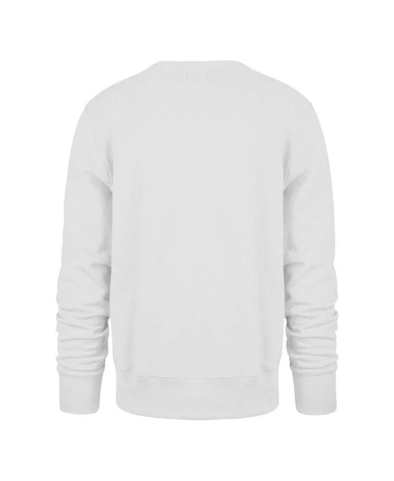 '47 Brand Men's Cream Los Angeles Lakers Big Tall Spotlight Headline Pullover Sweatshirt