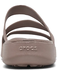 Crocs Women's Getaway Casual Strappy Sandals from Finish Line