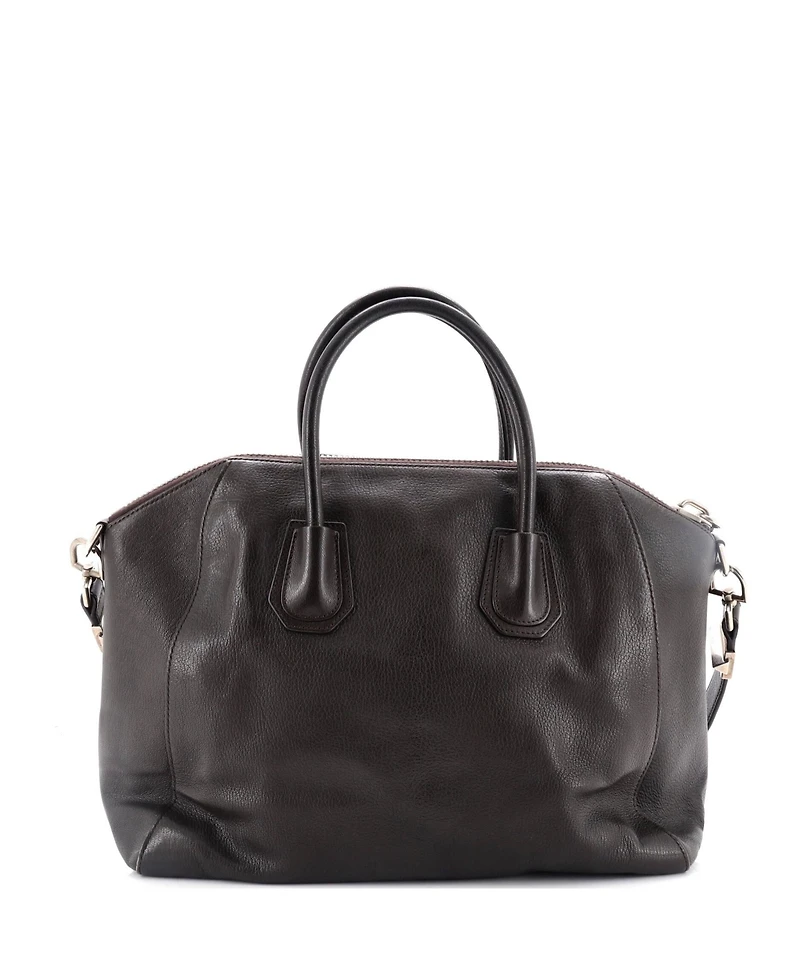 Pre-Owned Givenchy Large Antigona Bag Glazed Leather