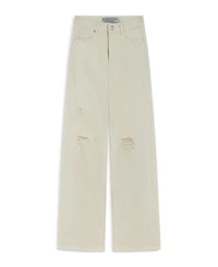 Nocturne Women's Stone Detailed Wide Leg Jeans