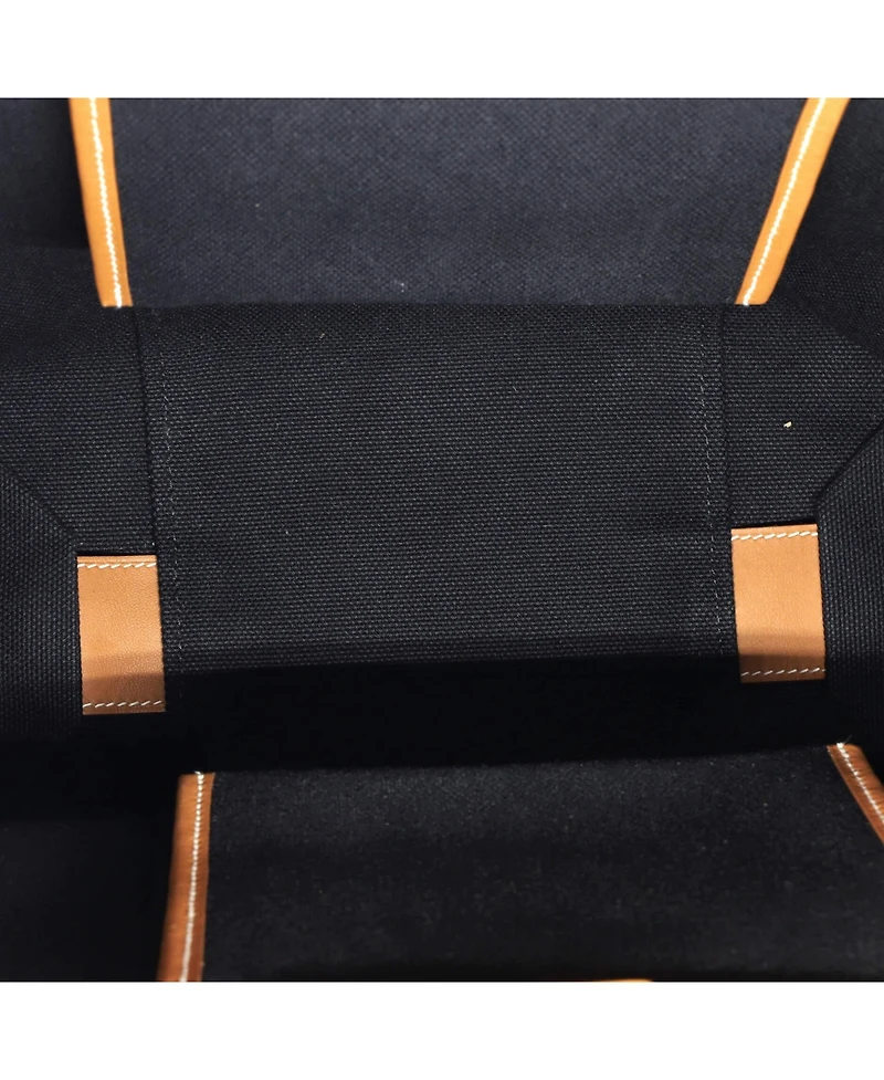 Pre-Owned Hermes 27 Etriviere Pocket Tote Toile and Leather