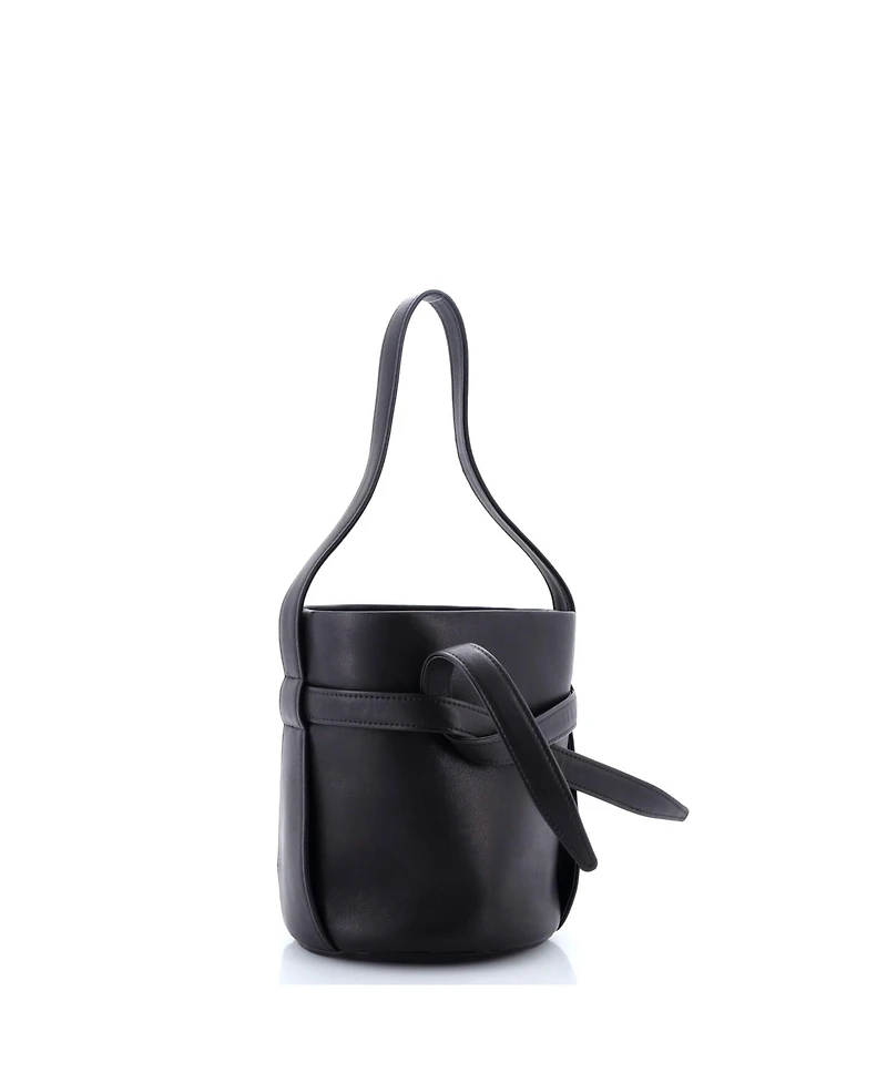 Pre-Owned The Row Mini Leo Bucket Bag Leather