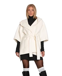 Belle & Bloom Women's Jacksons Landing Wool Blend Cape Coat