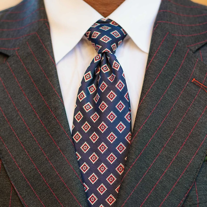 Elizabetta Men's Lambrusco - Silk Jacquard Tie for Men