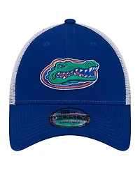 New Era Men's Royal Florida Gators Trucker 9FORTY Adjustable Hat