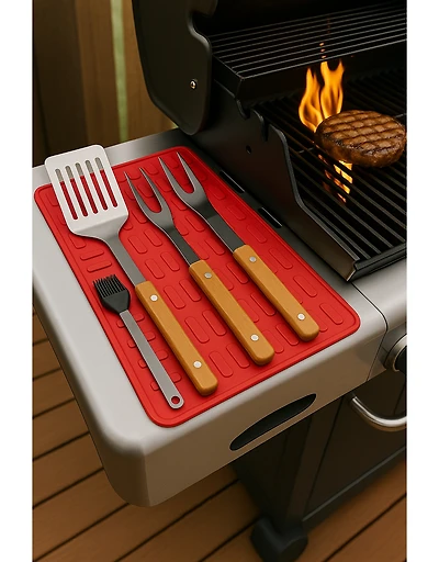 Bbq Silicone Food Mat