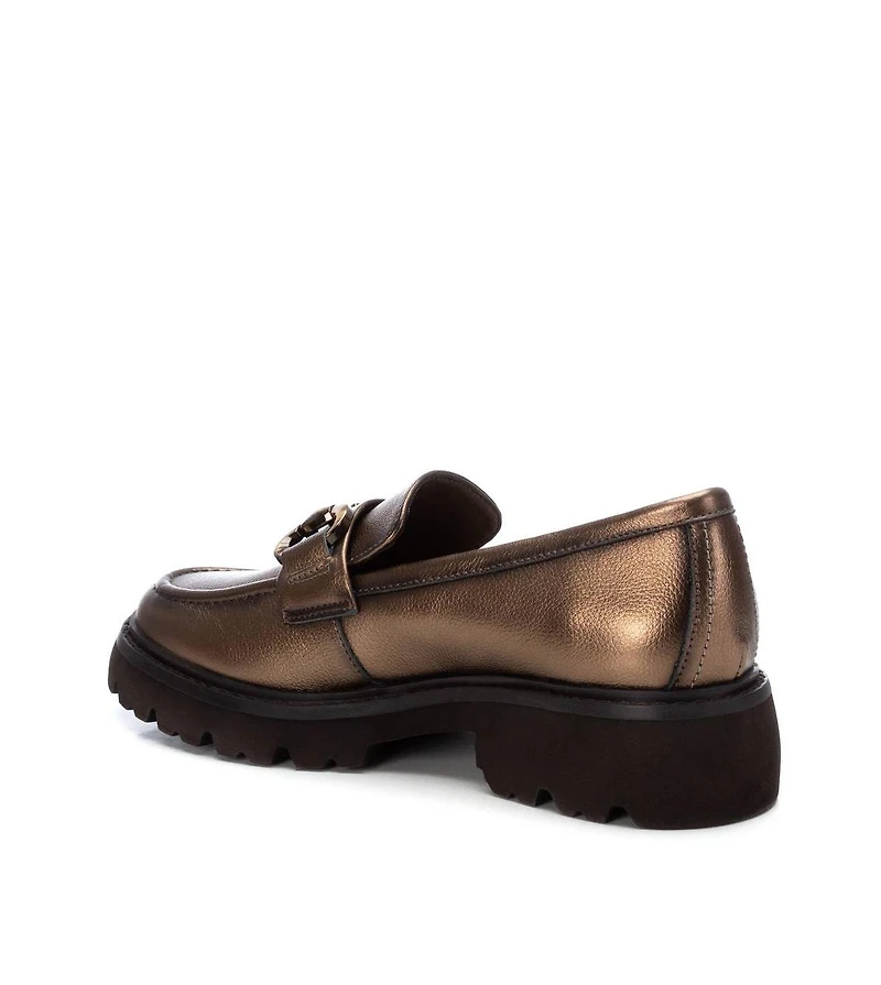 Carmela Leather Collection Women's Penny Loafers by Xti