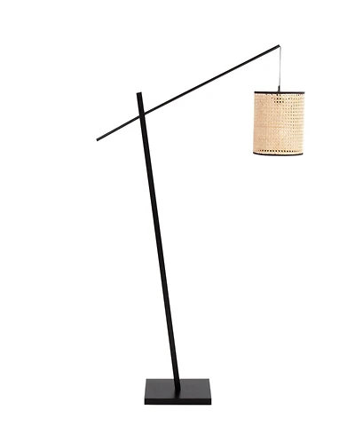 LumiSource Arturo 60" Wood and Metal Floor Lamp
