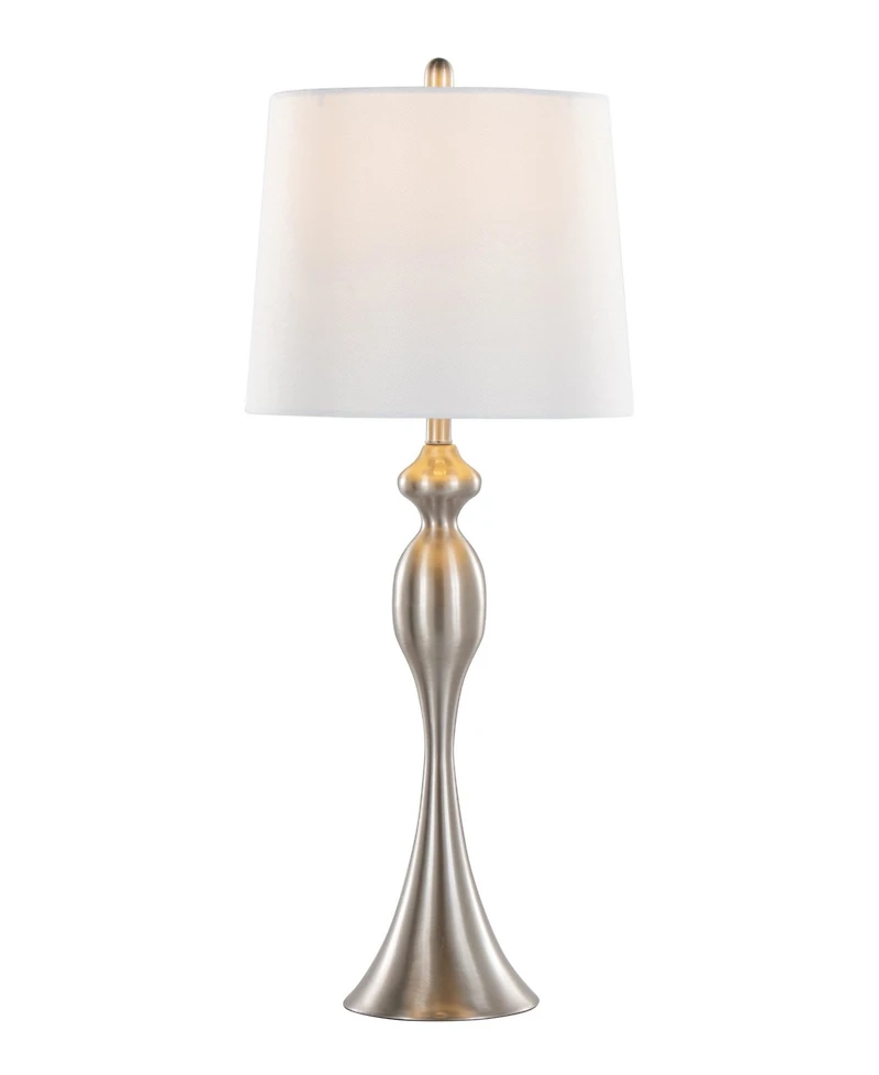 LumiSource Ashland 30" Metal Table Lamp, Set of 2
