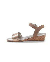 Kenneth Cole Reaction Little and Big Girls Ebba Avon Wedge Sandals