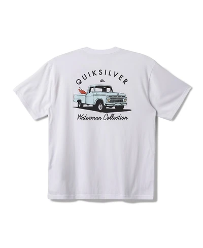 Quiksilver Waterman Men's Four Wheeler Screen T-Shirt