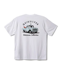 Quiksilver Waterman Men's Four Wheeler Screen T-Shirt