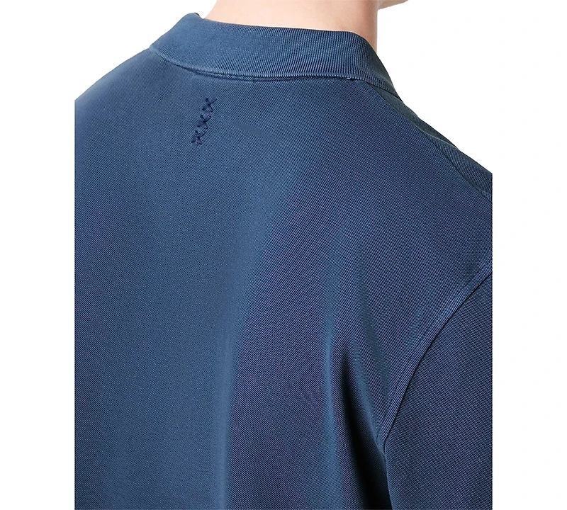Scotch & Soda Men's Relaxed-Fit Short Sleeve Garment-Dyed Polo Shirt