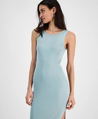 Guess Women's Brandulia Sleeveless Midi Ribbed Dress