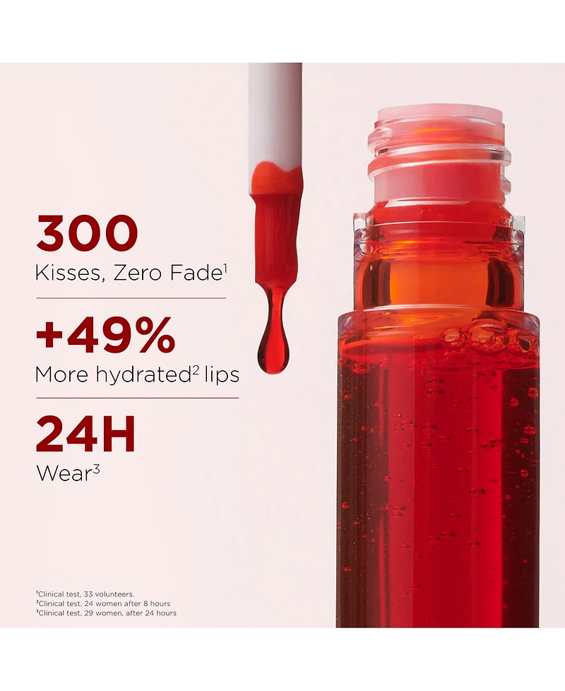 Clarins Hydrating Water Lip Stain With Kiss-Proof Wear & Matte Finish