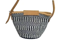 Small Balance Handcrafted Sisal Straw Crossbody Bag