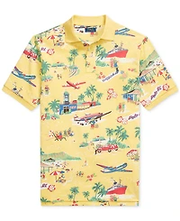 Polo Ralph Lauren Men's Big & Tall Bear Mesh Shirt