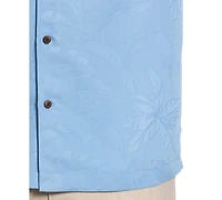 Cubavera Men's Palm Print Short-Sleeve Button-Down Shirt