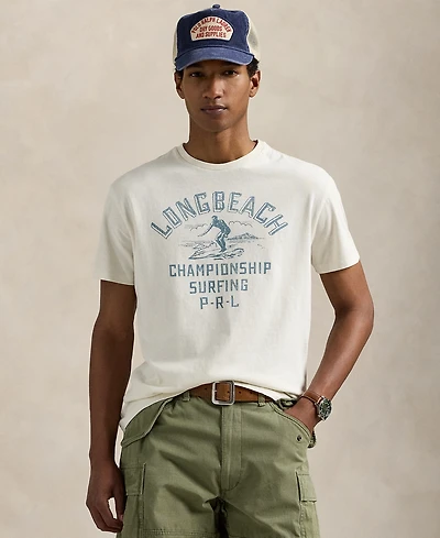 Polo Ralph Lauren Men's Classic-Fit Jersey Graphic T-Shirt