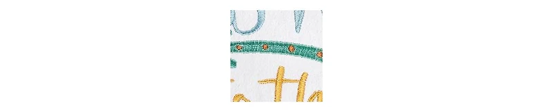 This Way to the Bunny Trail" Easter Rabbit Spring Theme Kitchen Dishtowel