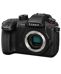 Panasonic Lumix GH5II Mirrorless Camera Bundle with 128GB Sd Card, Shoulder Bag, Screen Protector, Cleaning Kit