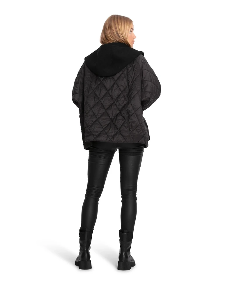 Belle & Bloom Women's Only You Quilted Utility Jacket