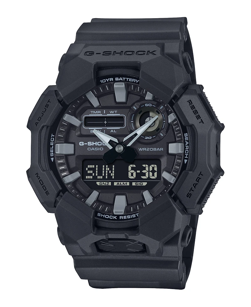 G-Shock Men's Black Resin Watch, 51.9mm