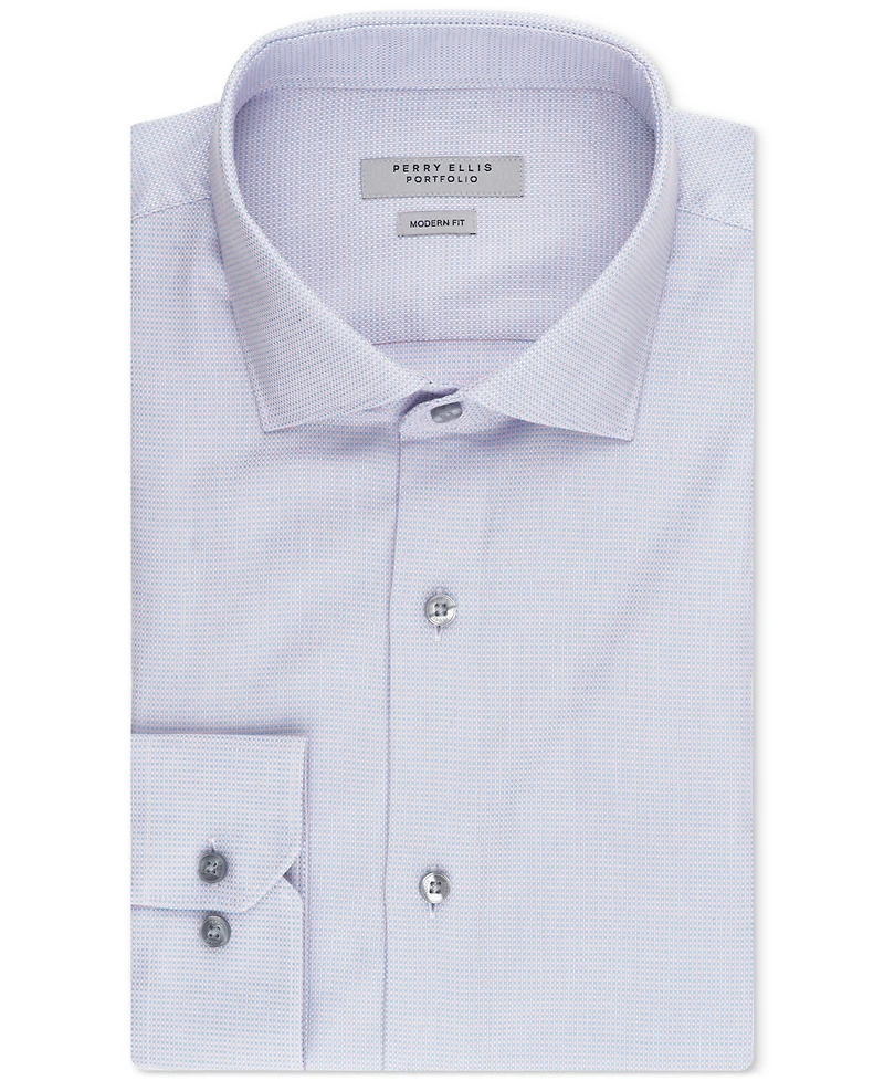 Perry Ellis Men's Royal Oxford Button-Front Shirt