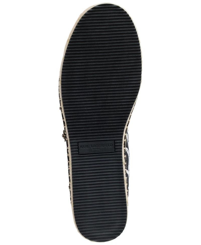 Karl Lagerfeld Paris Women's Michaela Rue Pins Espadrille Flats