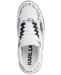 Karl Lagerfeld Paris Women's Charna Lace-Up Sneakers