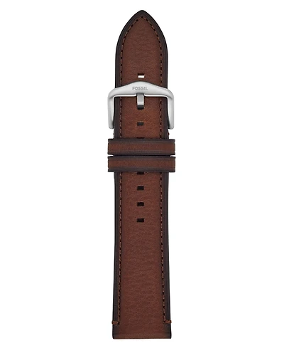 Fossil Men's Brown Leather Watch Band, 22mm