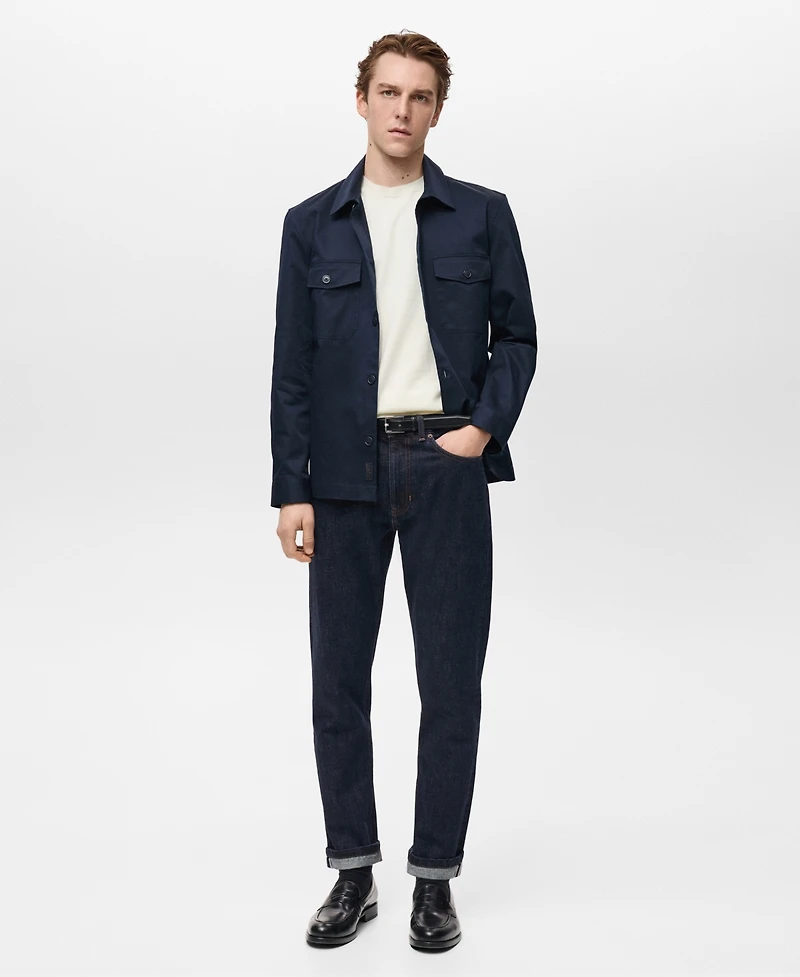 Mango Men's Tapered-Fit Jeans