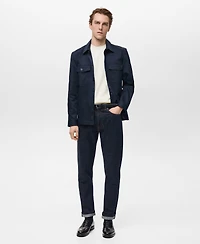 Mango Men's Tapered-Fit Jeans